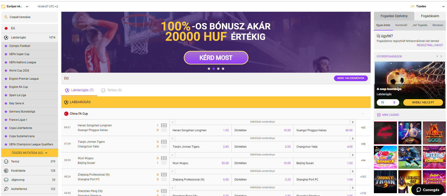 Sportfogadás az Wikiluck-on